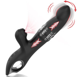MyPlayToys Vibro Rabbit Vibections 14 x 3.5cm Noir